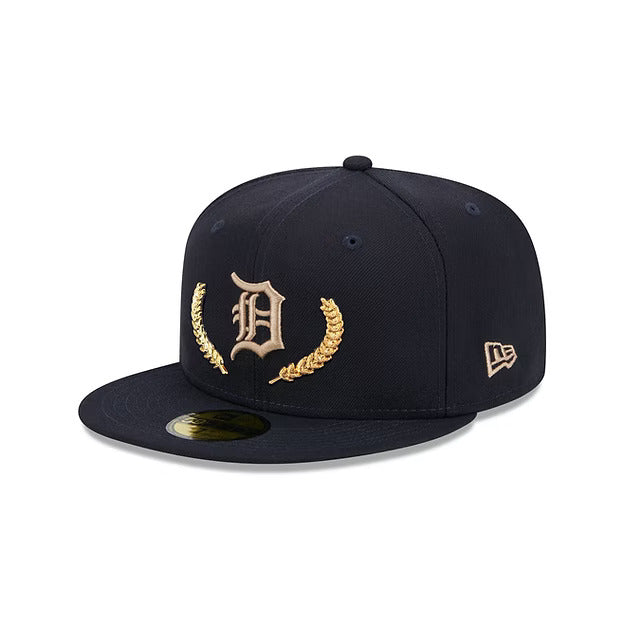 Detroit Tigers Gold Leaf 59FIFTY Fitted Hat