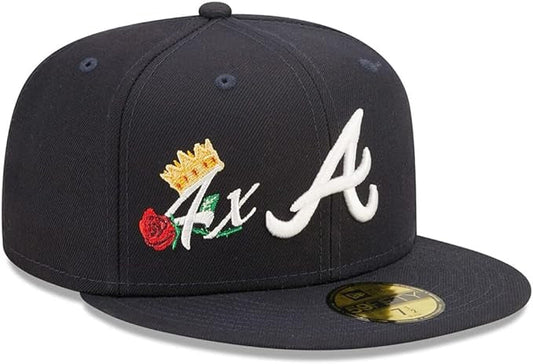 New Era MLB Atlanta Braves Crown Champions 59FIFTY Fitted Hat