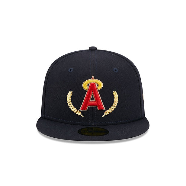 Los Angeles Angels Gold Leaf 59FIFTY Fitted Hat
