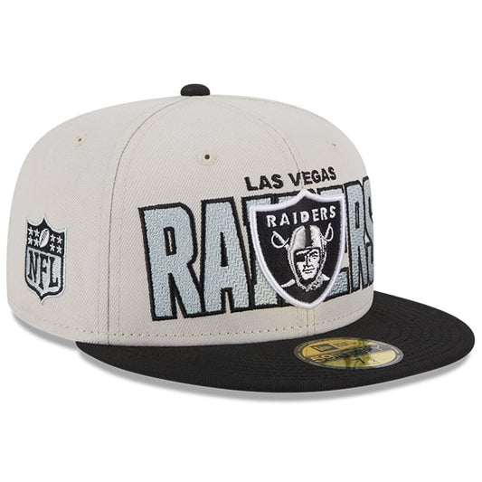 Las Vegas Raiders New Era 2023 Draft 59FIFTY Fitted Hat