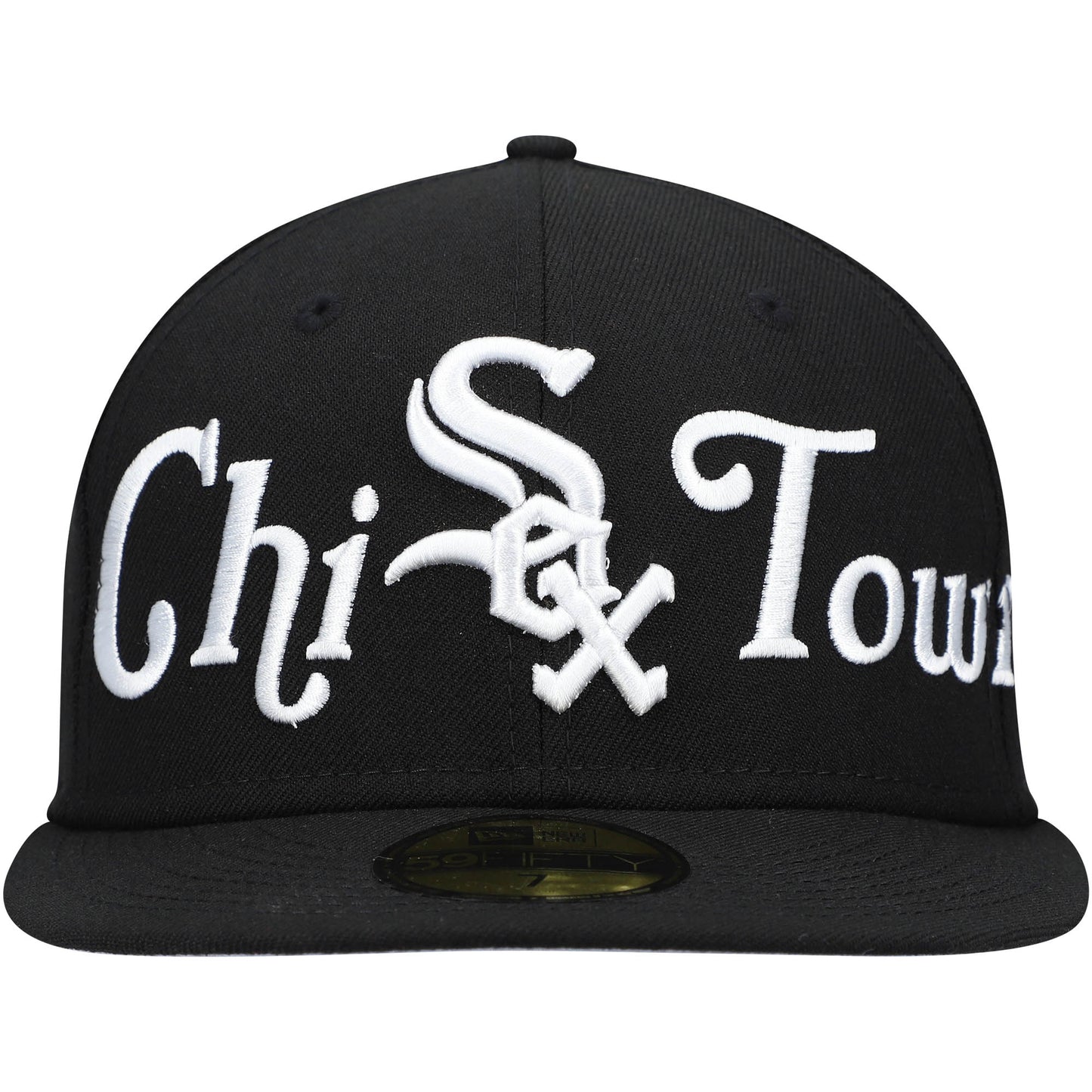 Chicago White Sox New Era City Nickname 59FIFTY Fitted Hat - Black