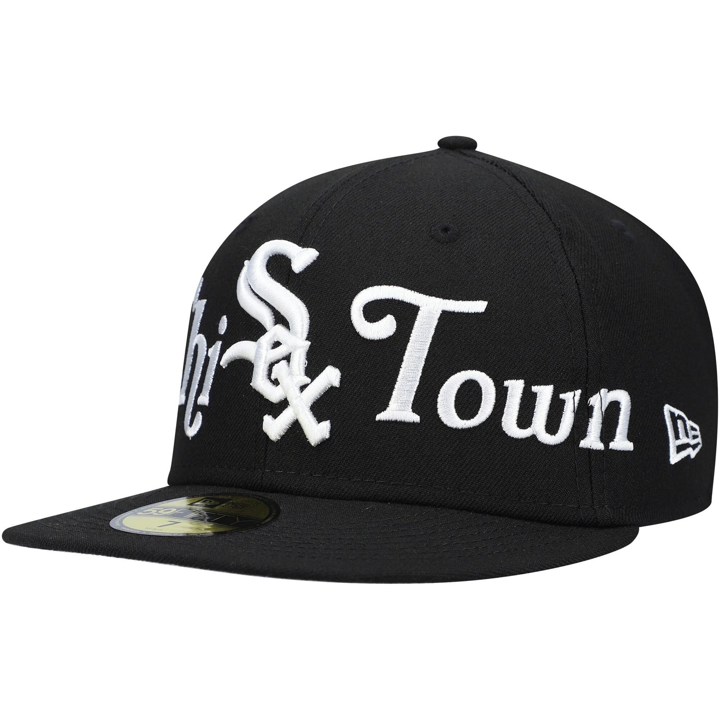 Chicago White Sox New Era City Nickname 59FIFTY Fitted Hat - Black