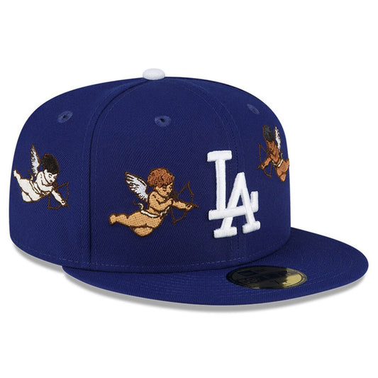 Los Angeles Dodgers New Era Born x Raised Royal Cherub 59FIFTY Fitted Hat
