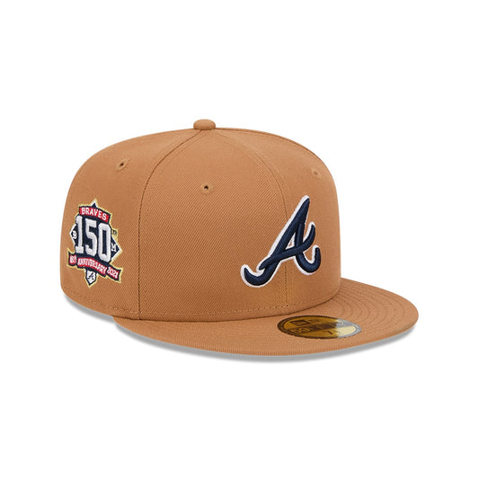 Atlanta Braves New Era Brown Color Pack 59FIFTY Fitted Hat