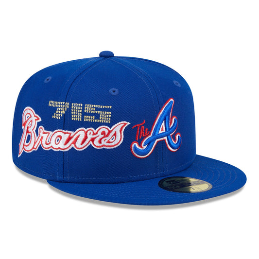 Atlanta Braves New Era City Connect Icon 59FIFTY Fitted Hat - Royal
