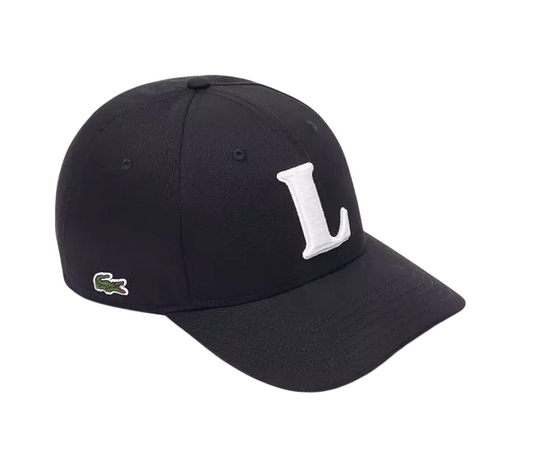 Lacoste 3D Embroidered Baseball Cap - Black
